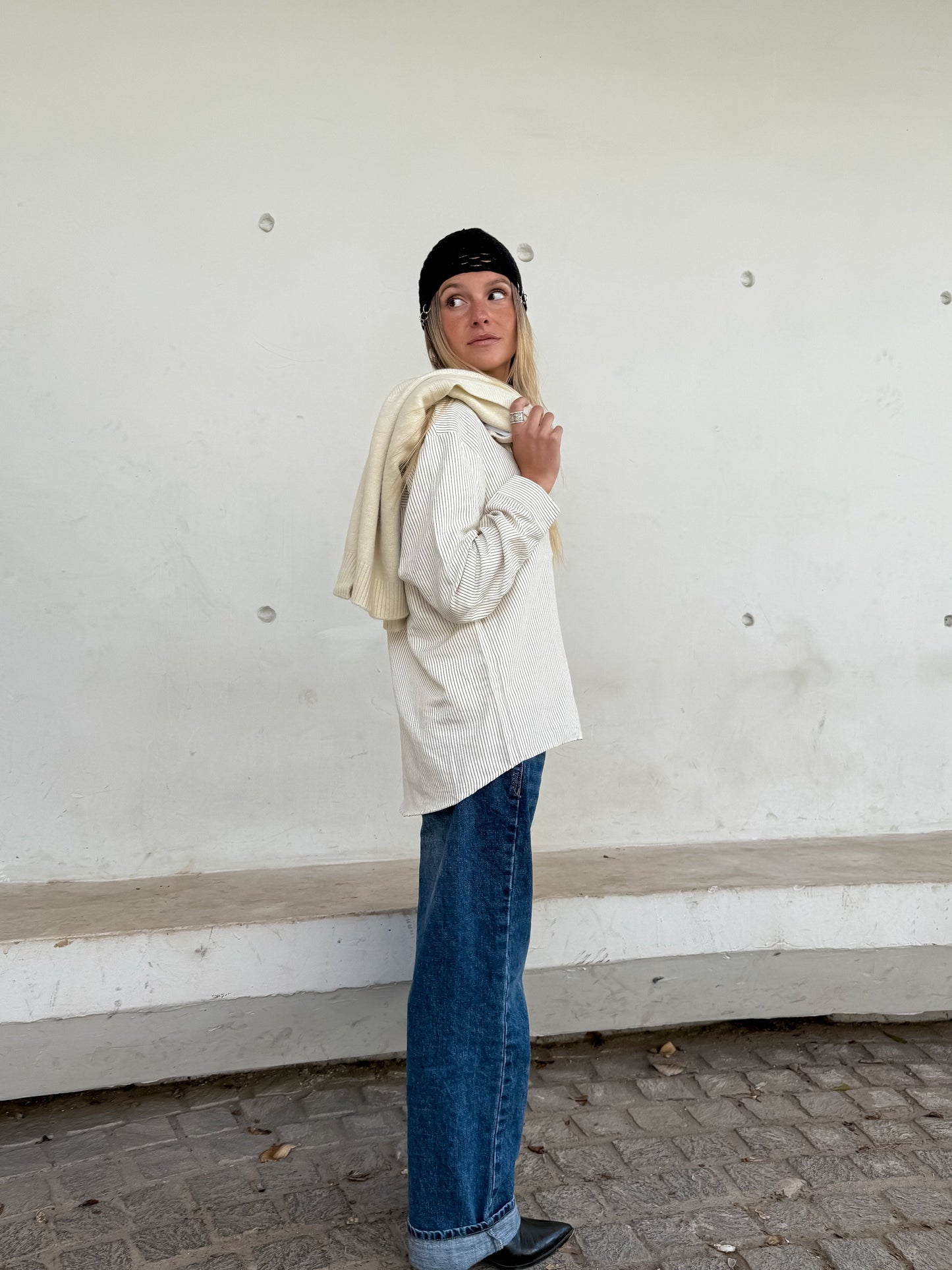 Duo Beige (Camisa +Chaleco)