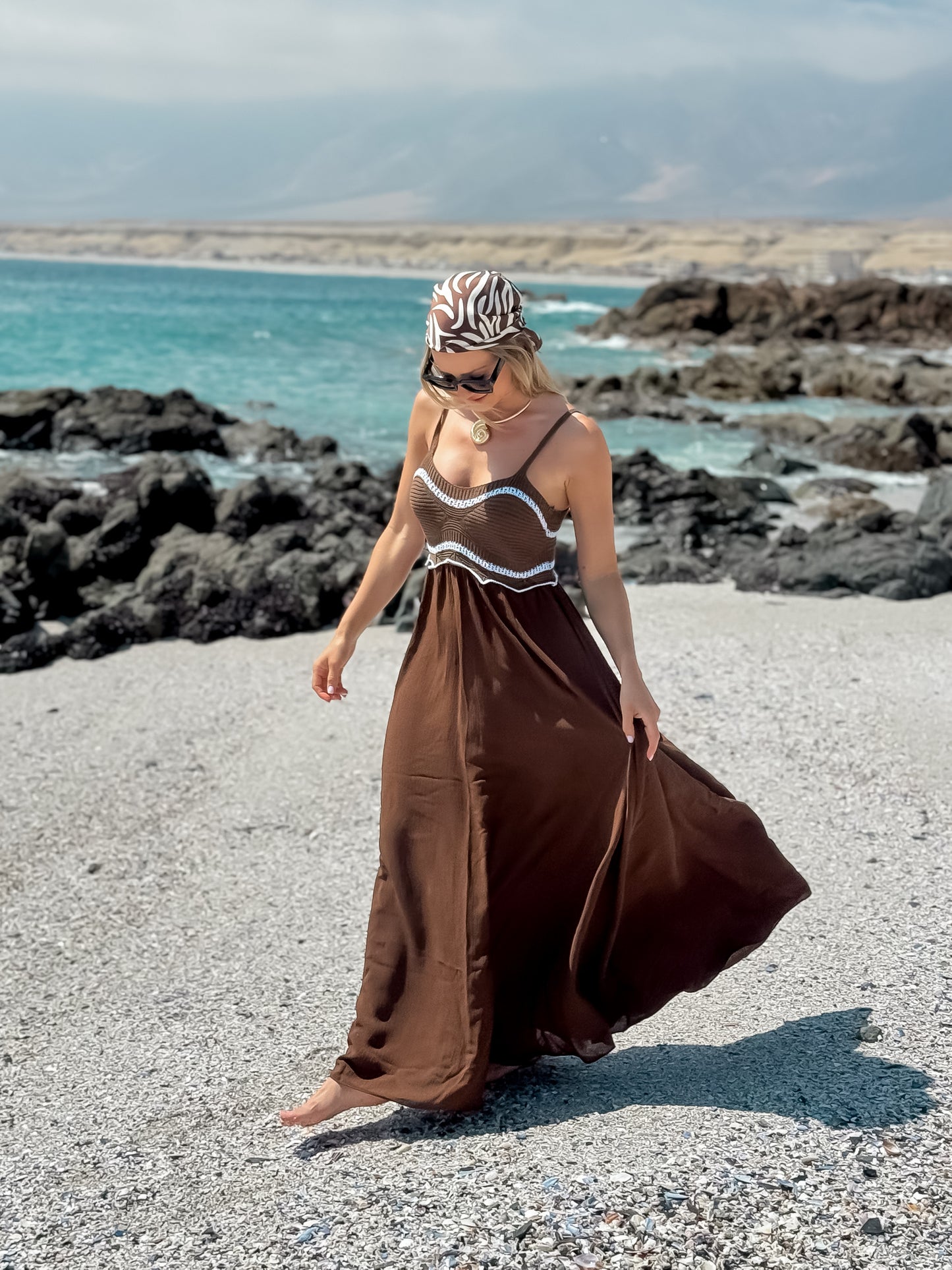 Vestido Boho Brownie