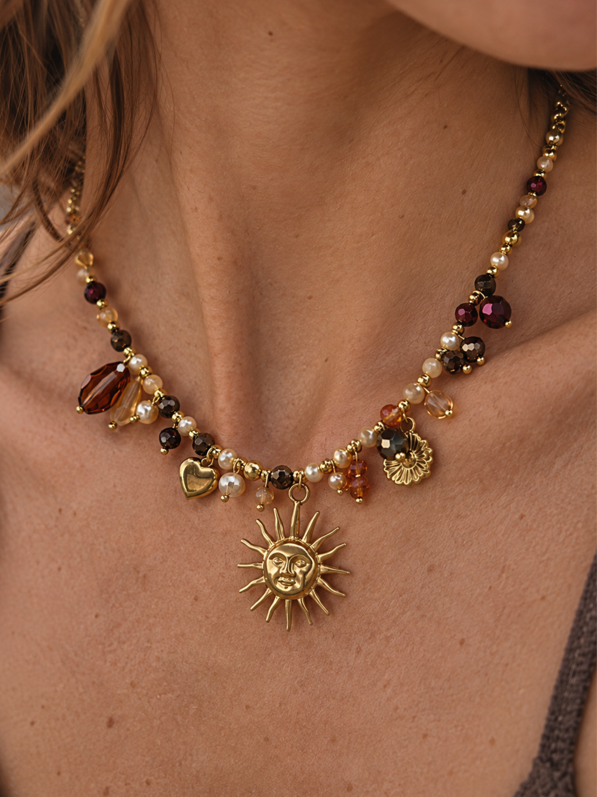 Collar Solar Gold