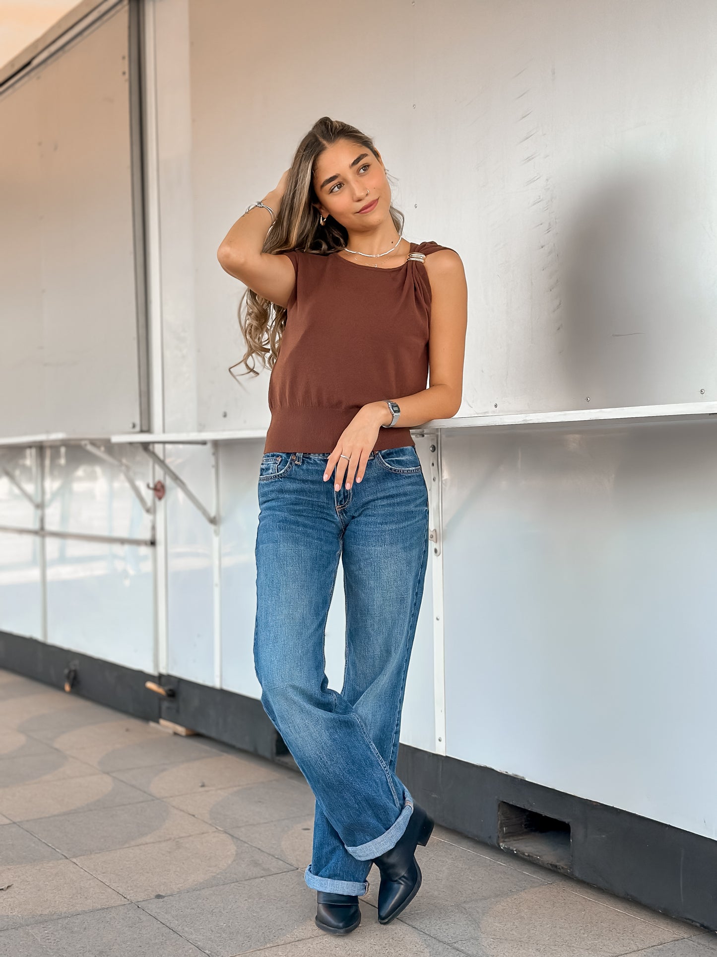Top Knit Brownie