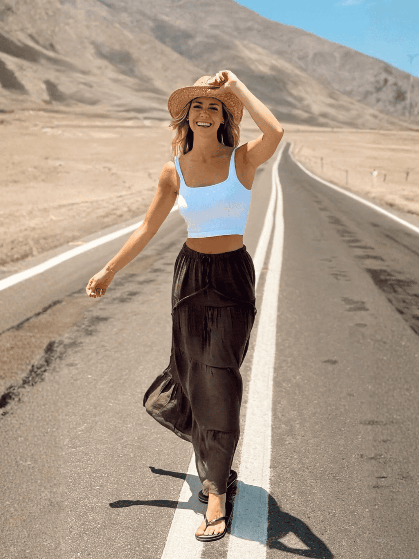 Falda Linette Brownie