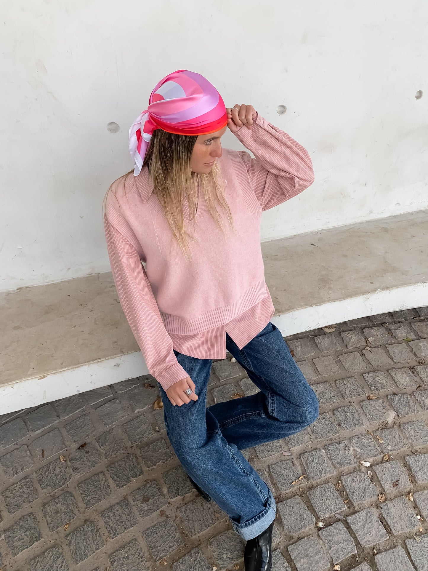 Duo Rosa (Camisa +Chaleco)