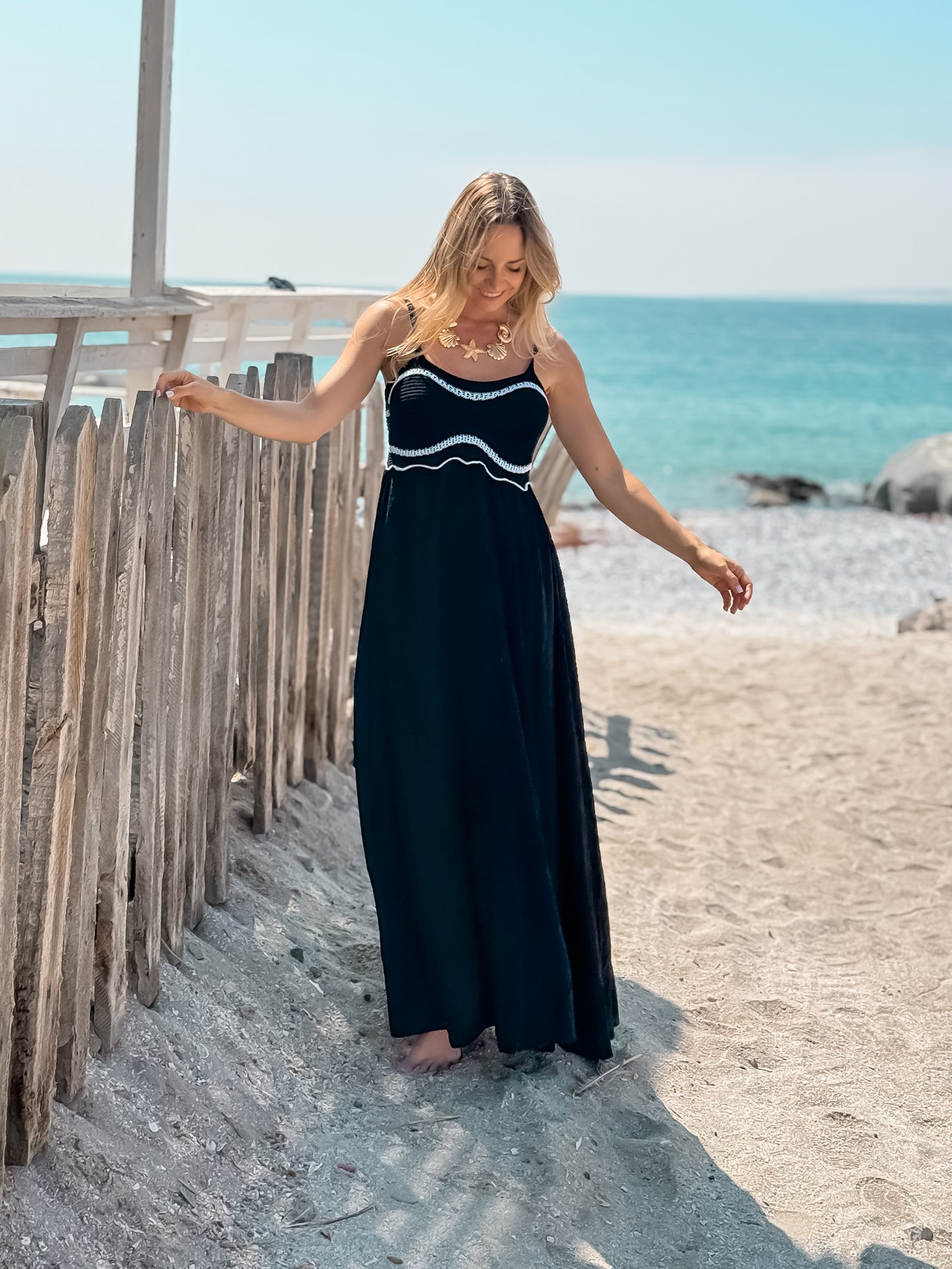 Vestido Boho Negro