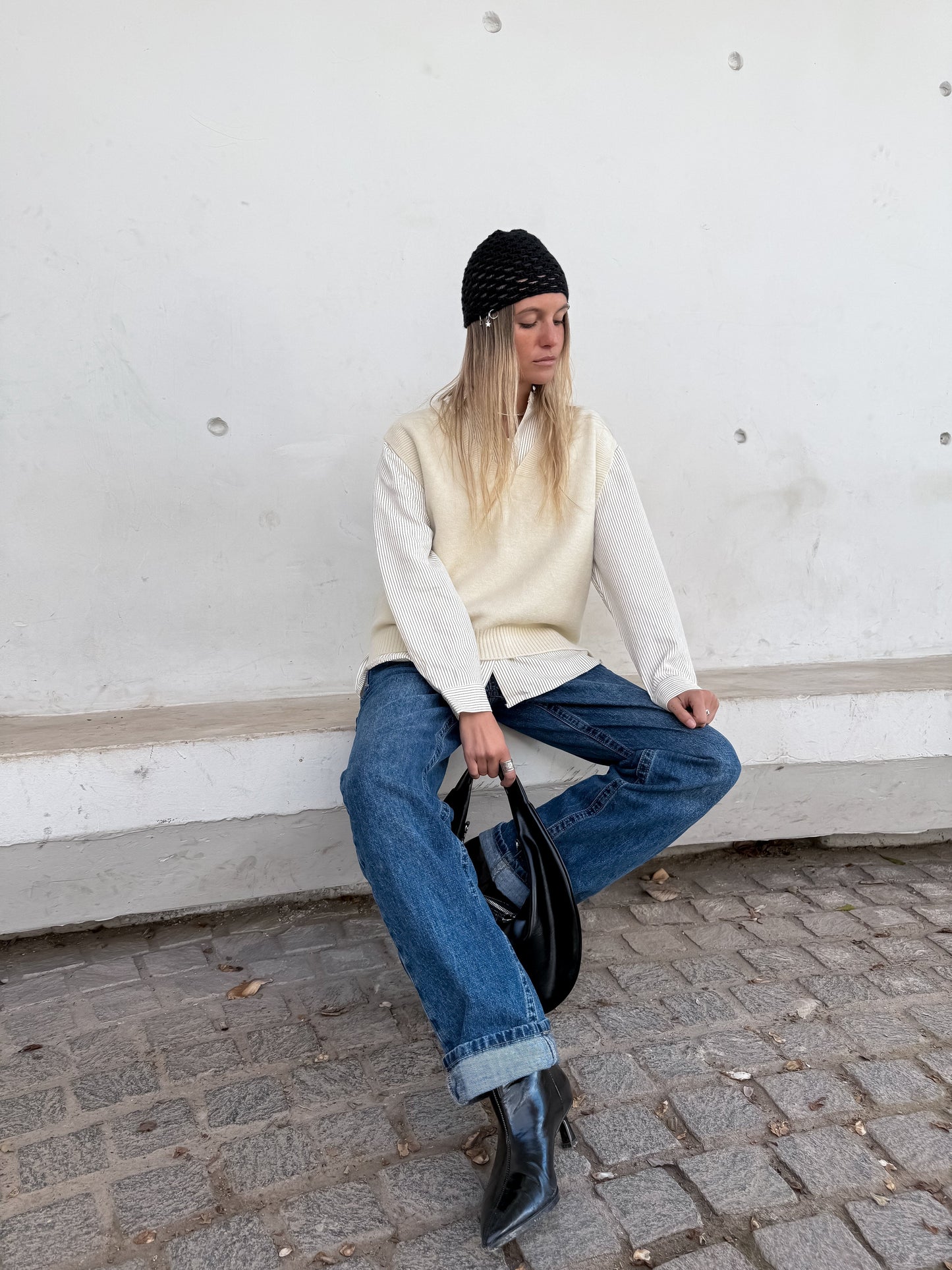 Duo Beige (Camisa +Chaleco)