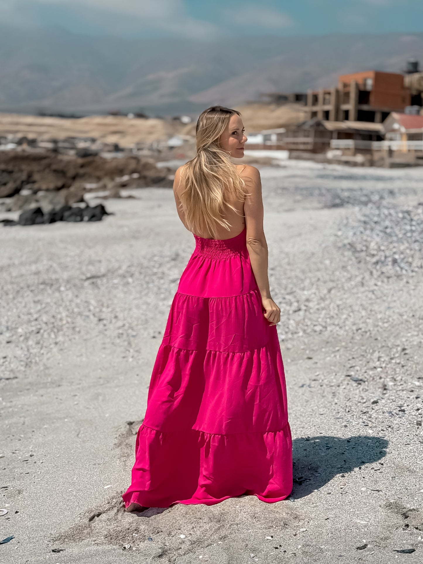 Vestido Mallorca Fucsia