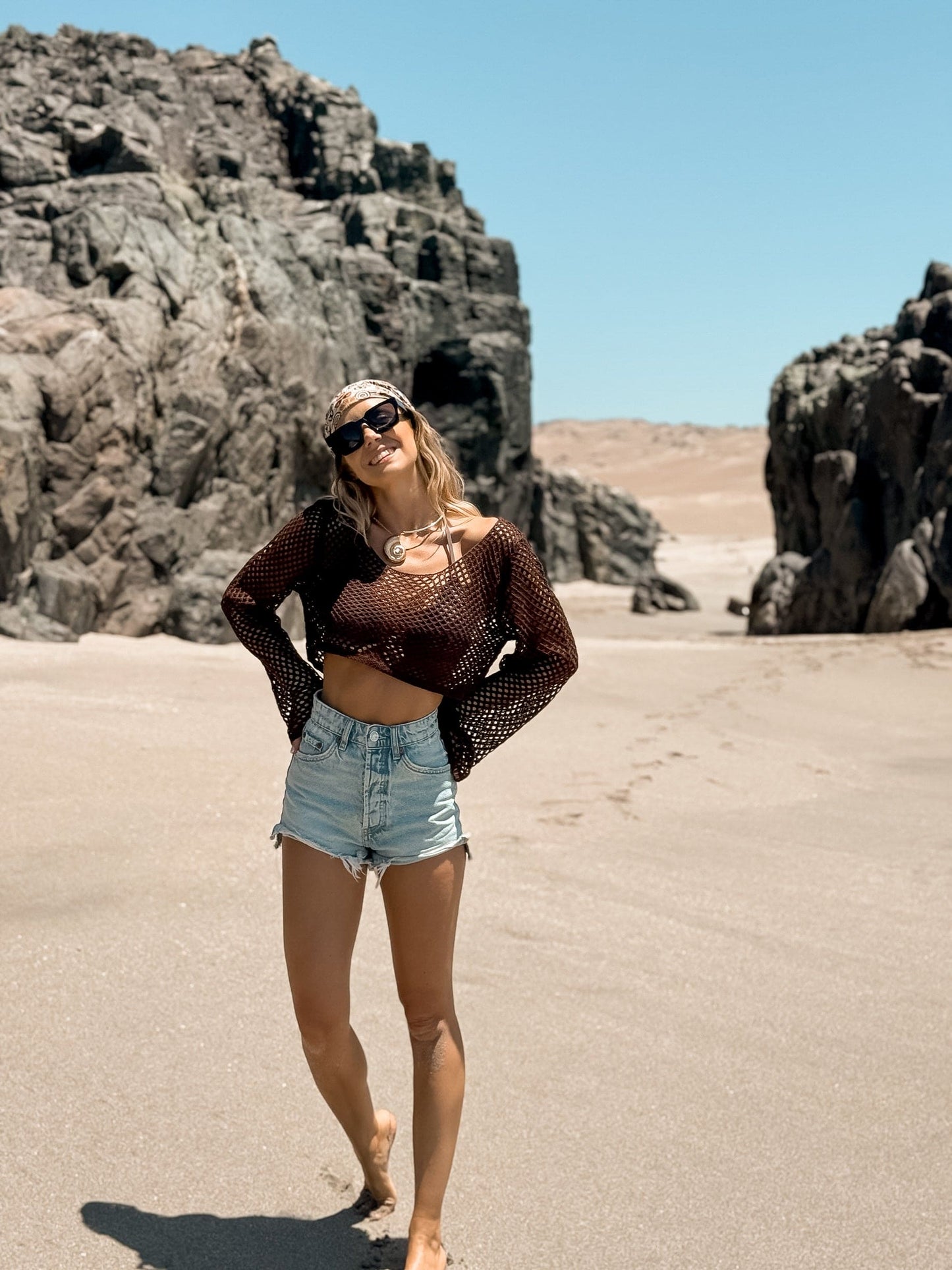 Chaleco Calado Brownie