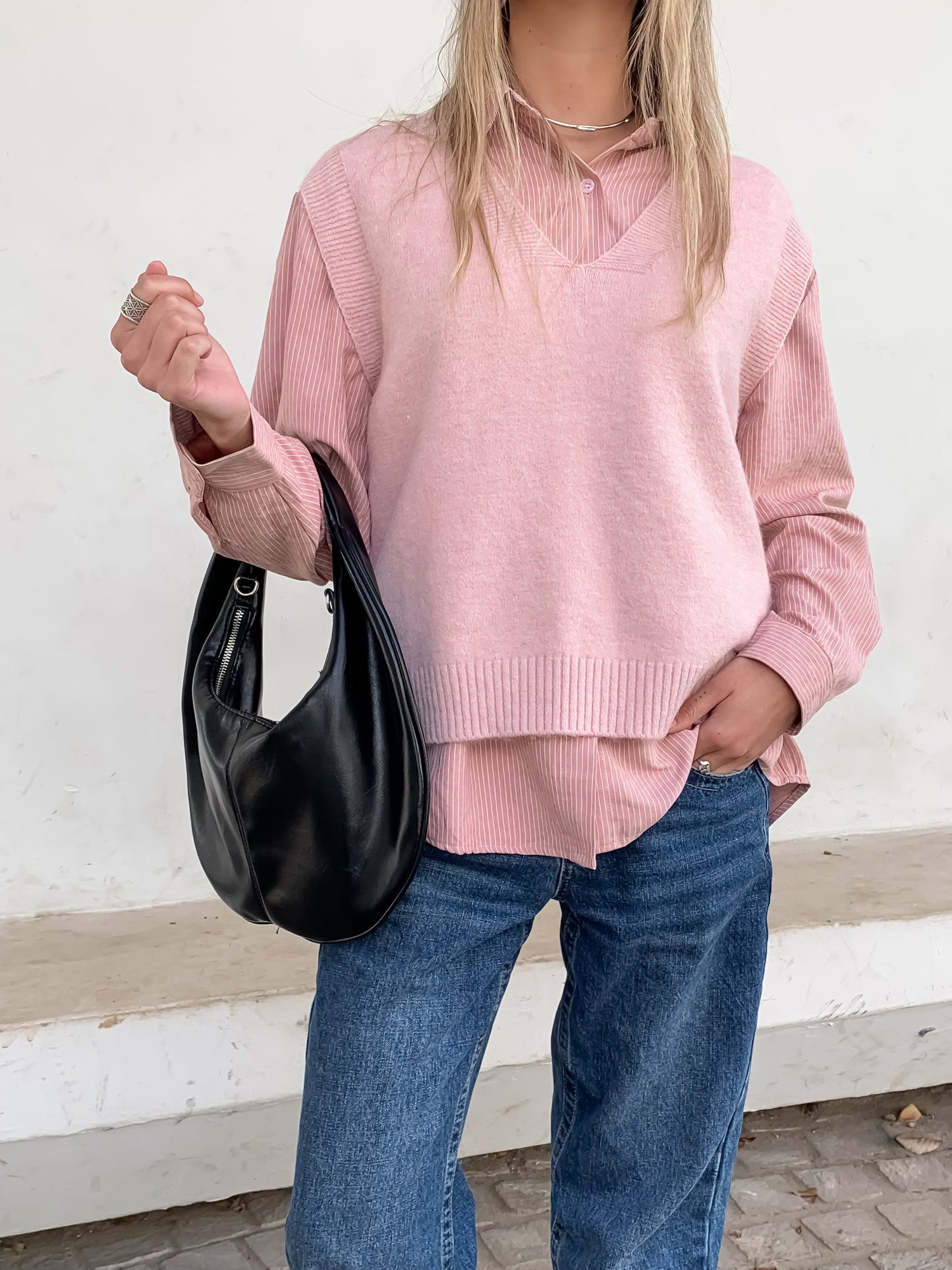 Duo Rosa (Camisa +Chaleco)