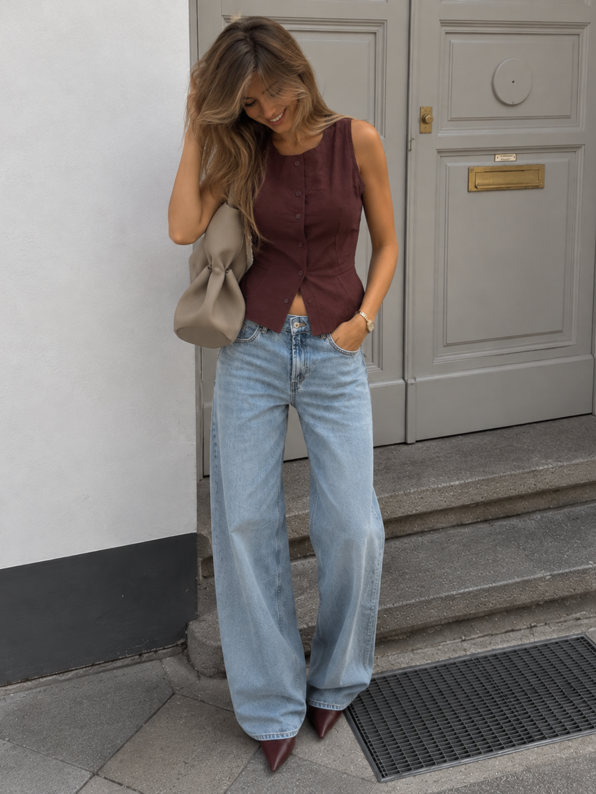 Top Linen Borgoña
