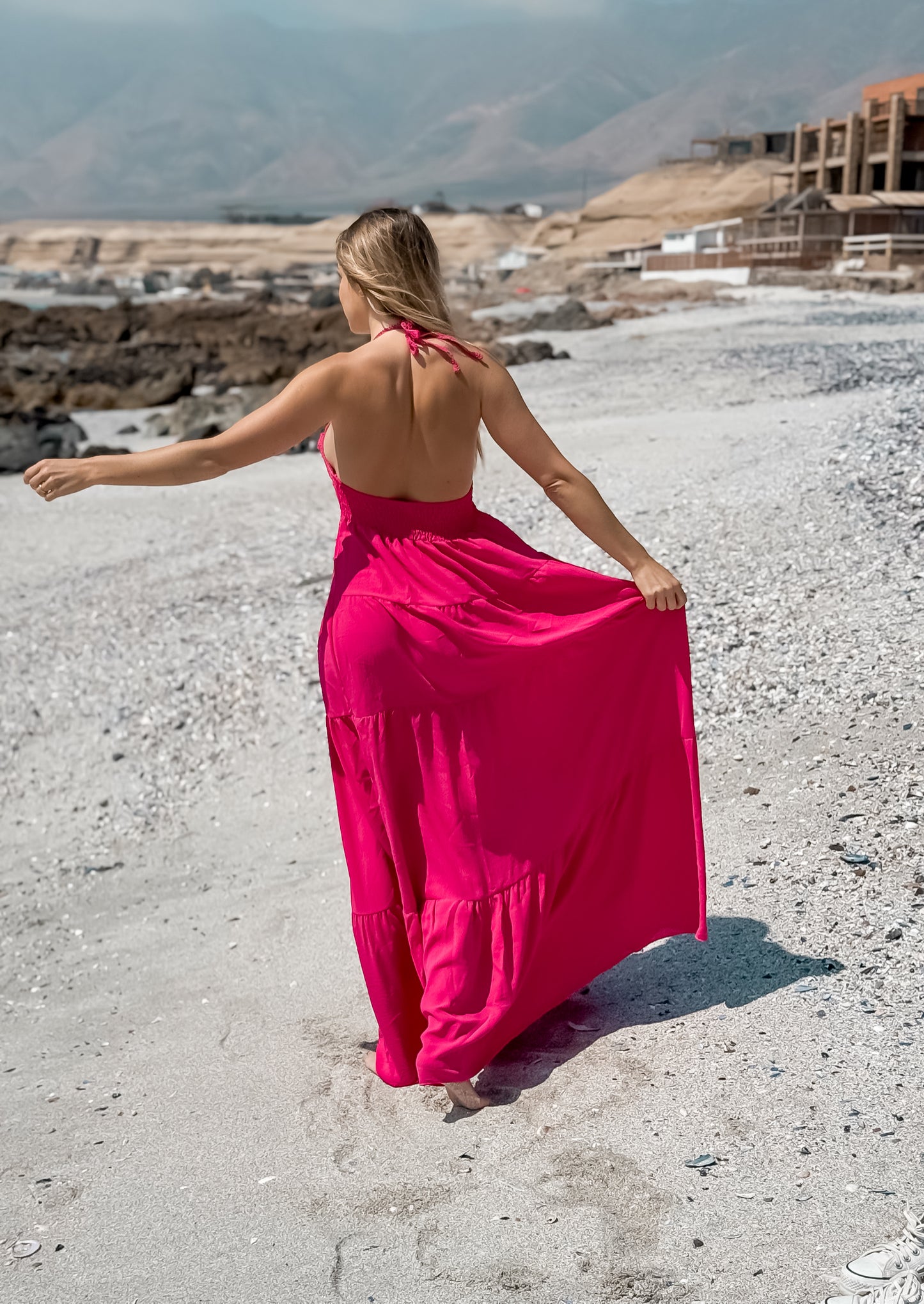 Vestido Mallorca Fucsia