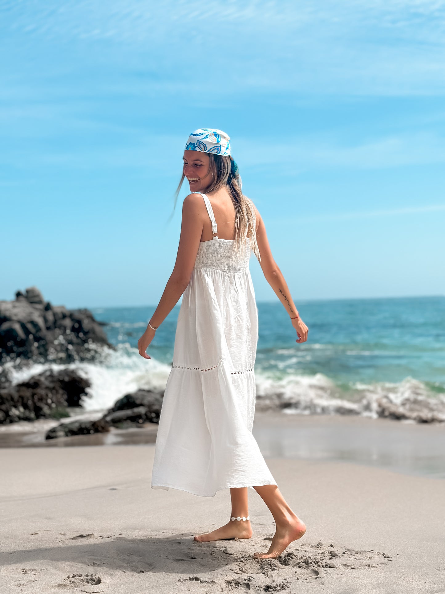 Vestido Beach Blanco