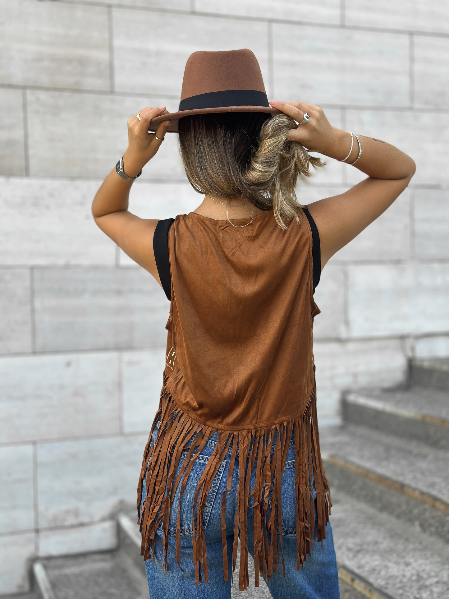 Vest Boho Chic Flecos