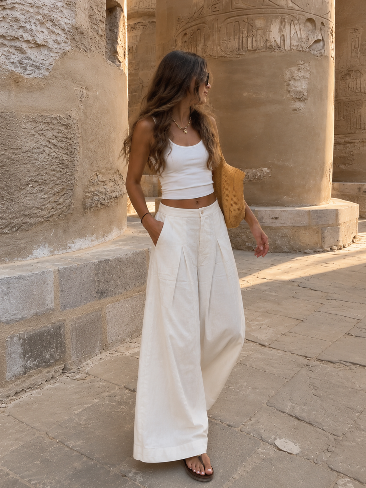 Pant Marei Blanco