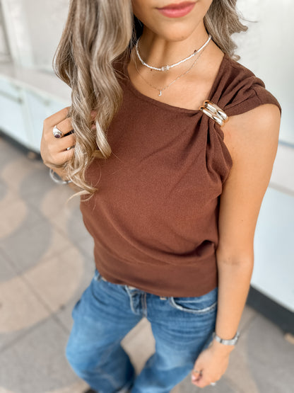 Top Knit Brownie
