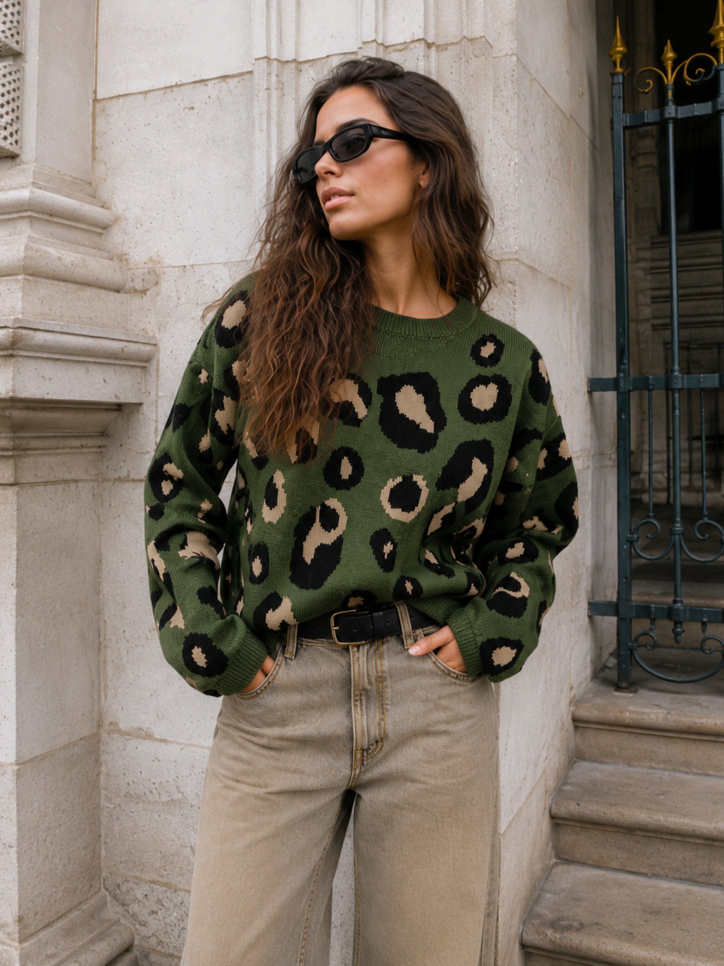 Sweater Print Verde