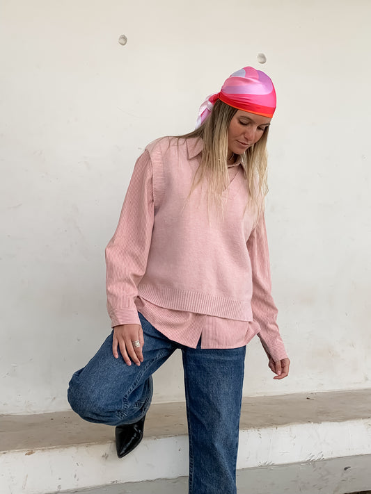 Duo Rosa (Camisa +Chaleco)