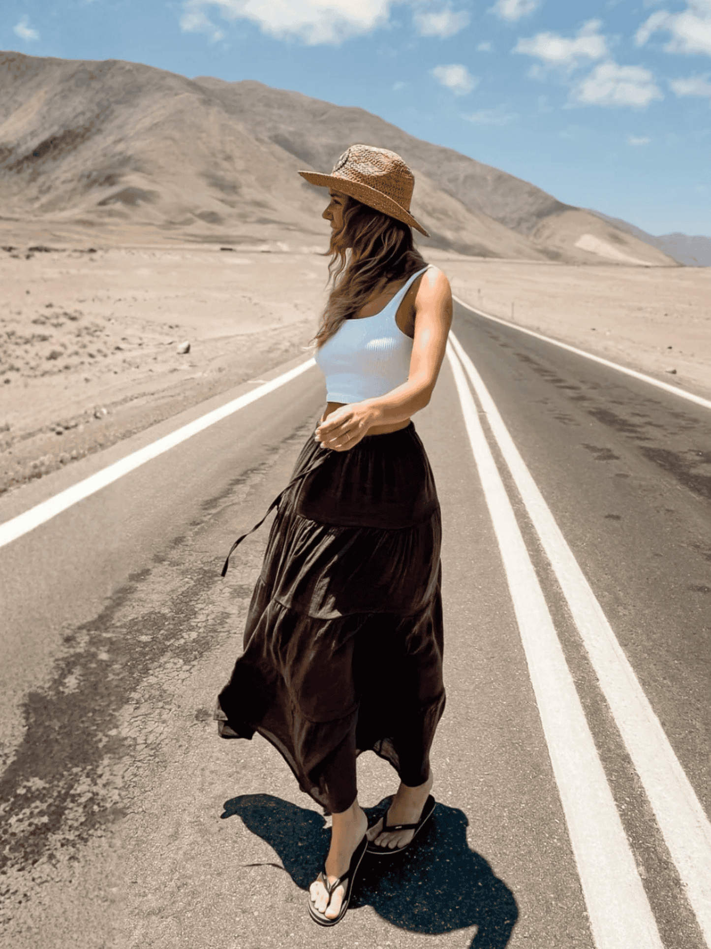 Falda Linette Brownie