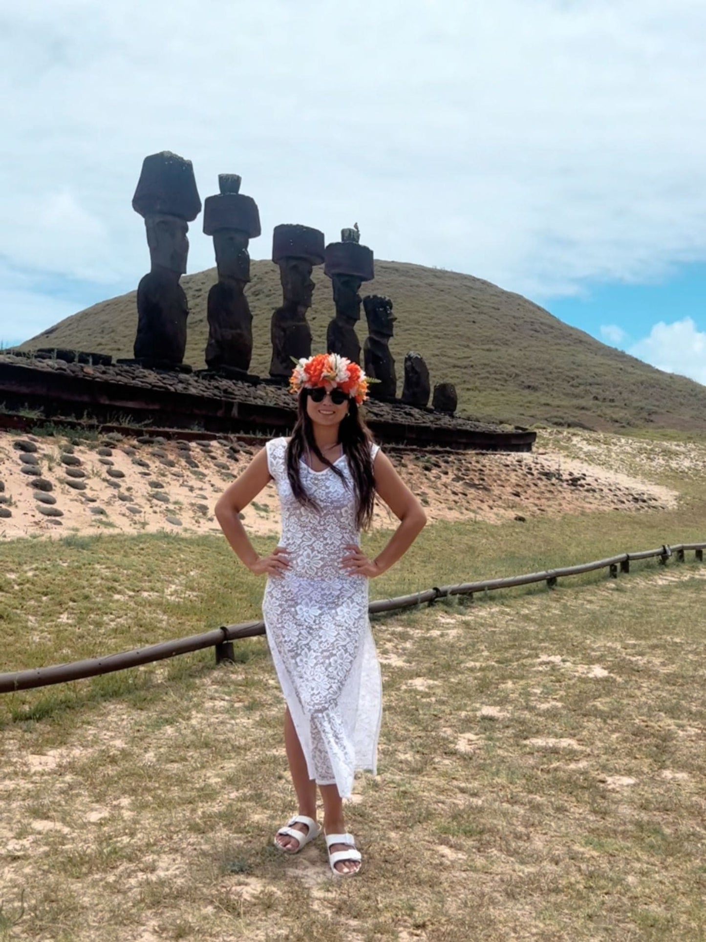 Vestido Encaje Blanco