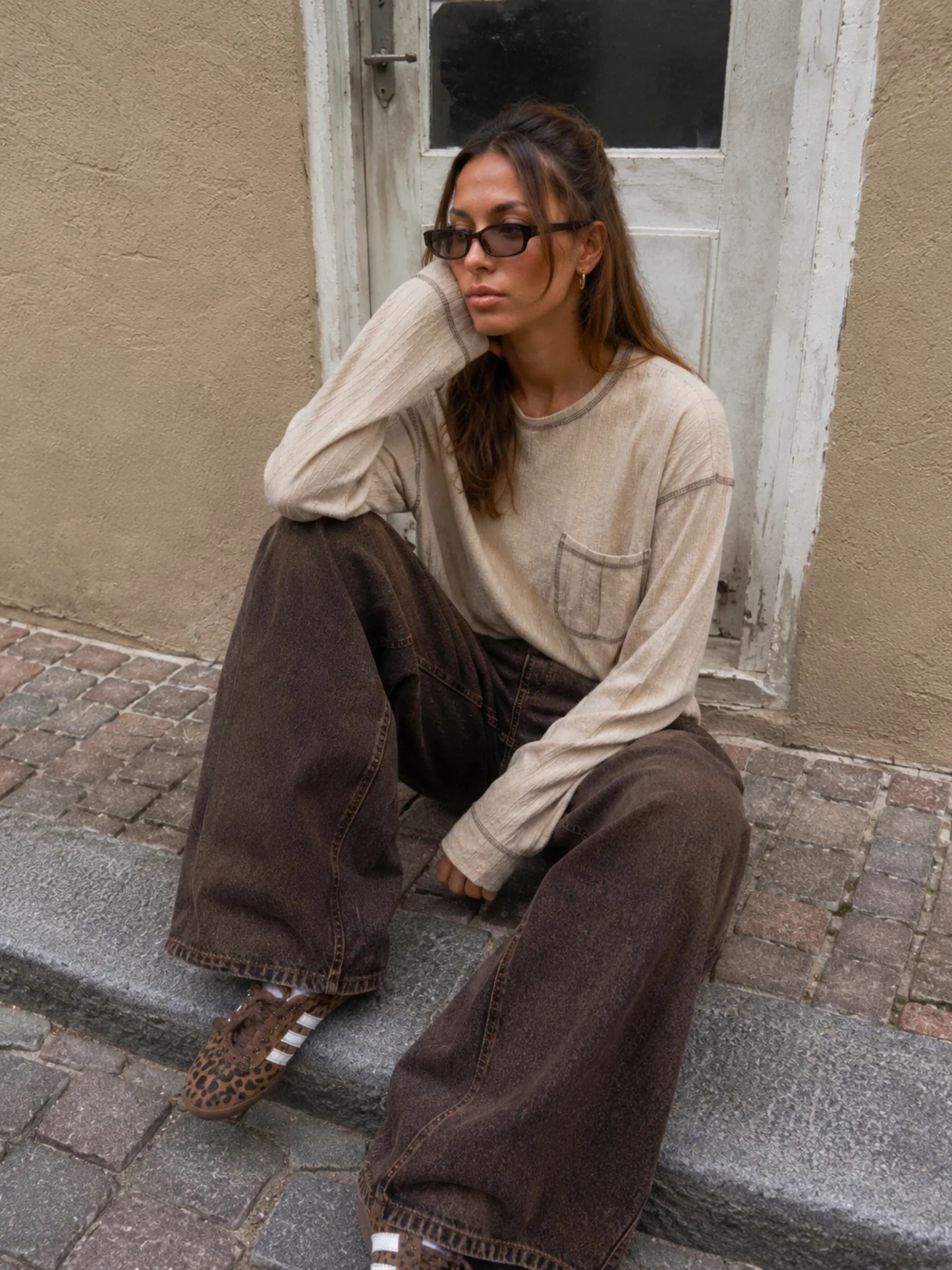 Chaleco Leny Beige