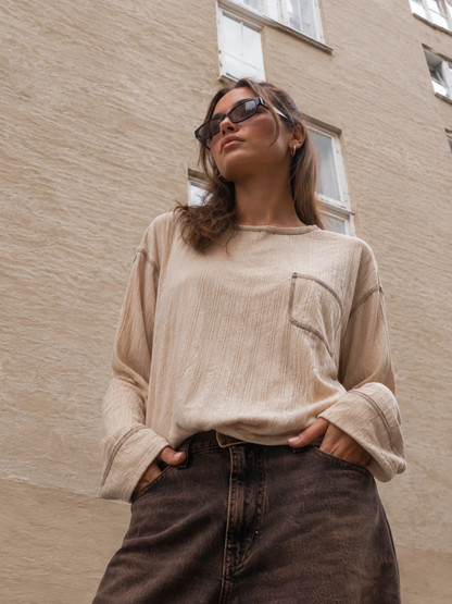 Chaleco Leny Beige