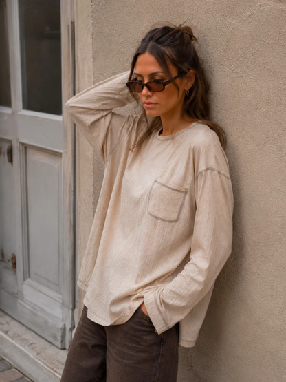 Chaleco Leny Beige