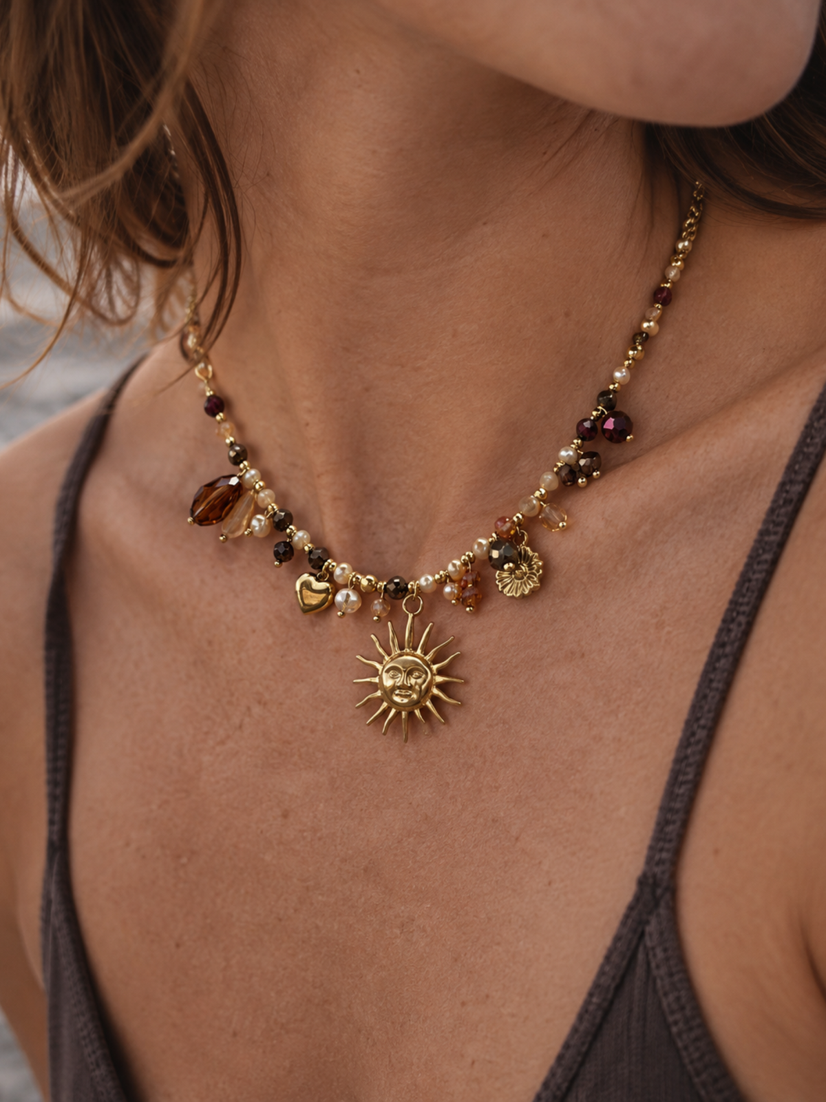 Collar Solar Gold
