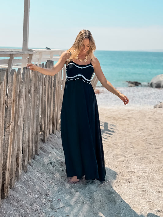 Vestido Boho Negro