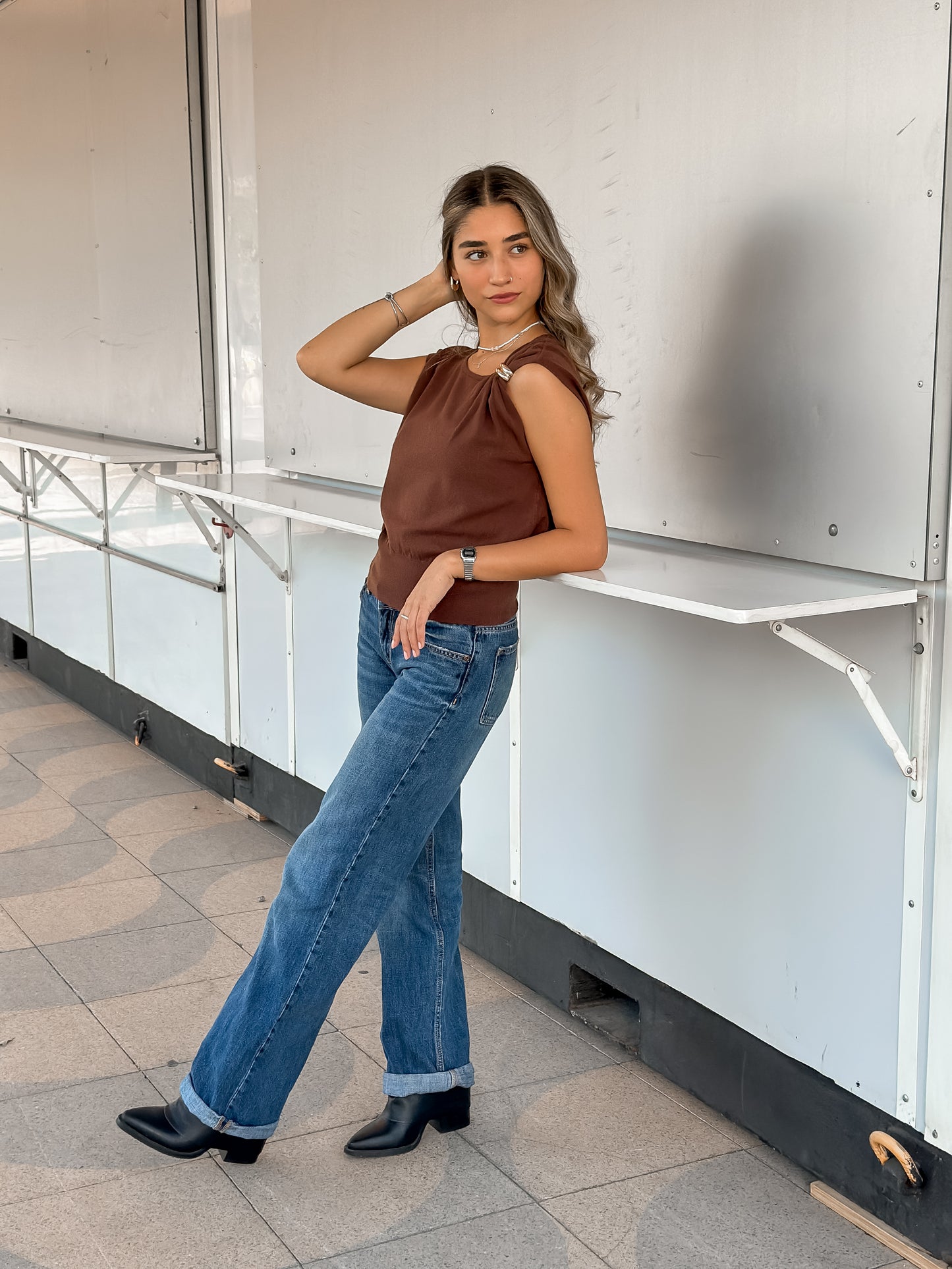 Top Knit Brownie