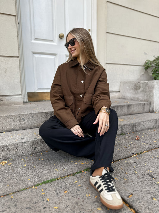 Barbour Gabardina Café