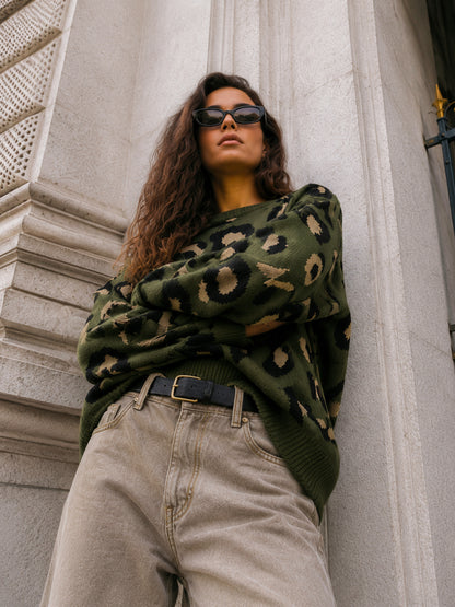 Sweater Print Verde