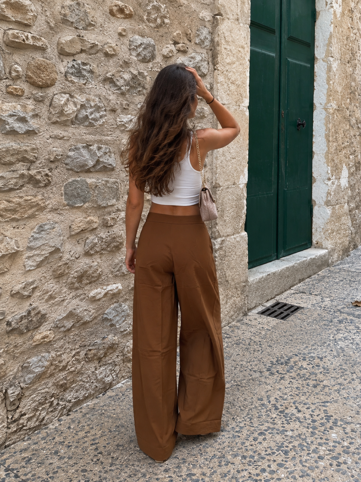 Pant Marei Camel