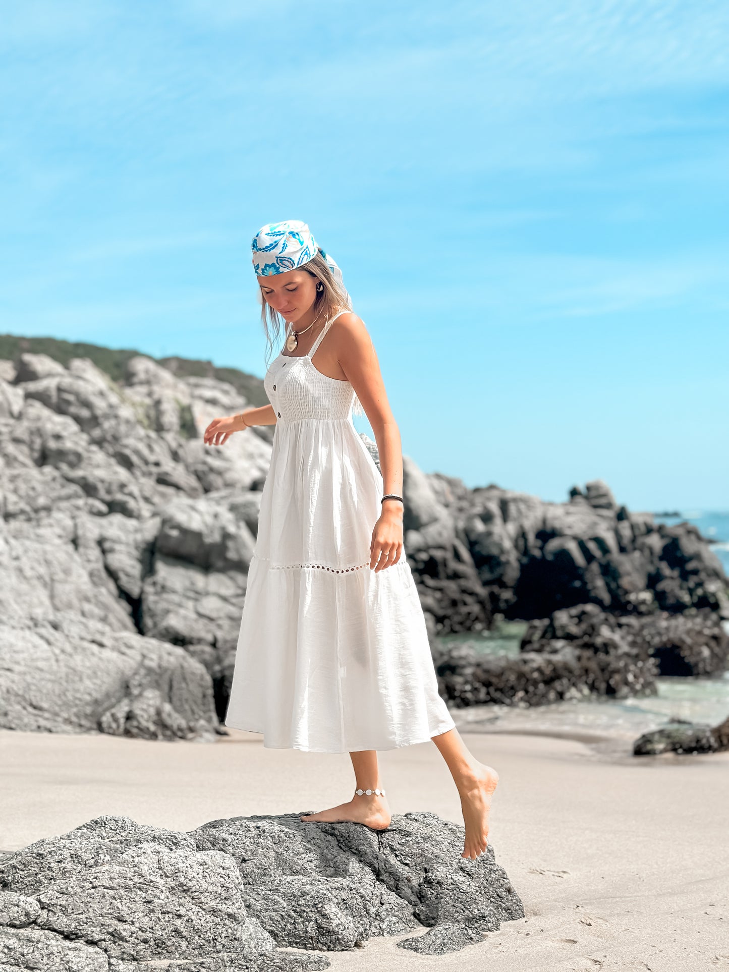 Vestido Beach Blanco