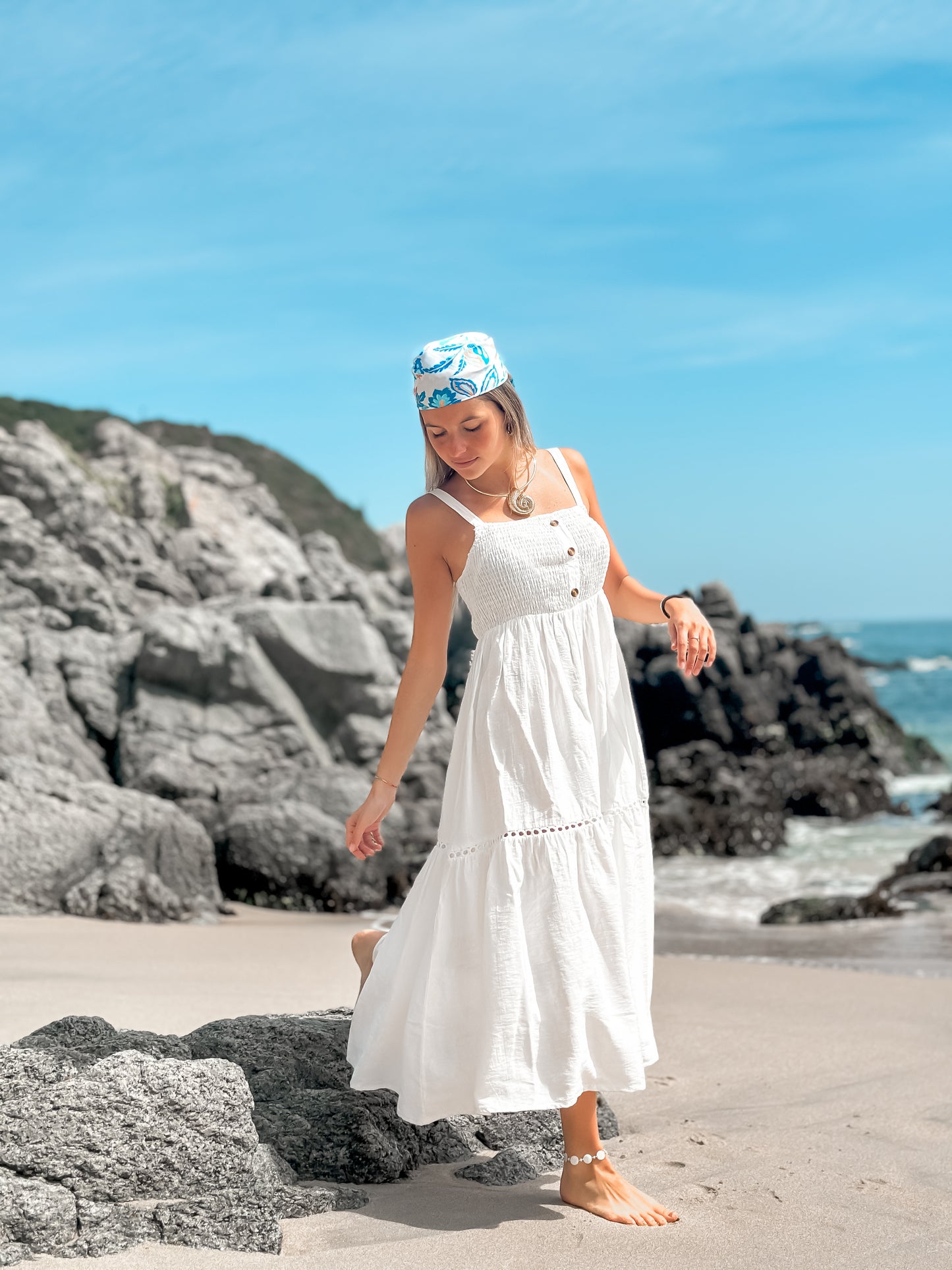 Vestido Beach Blanco