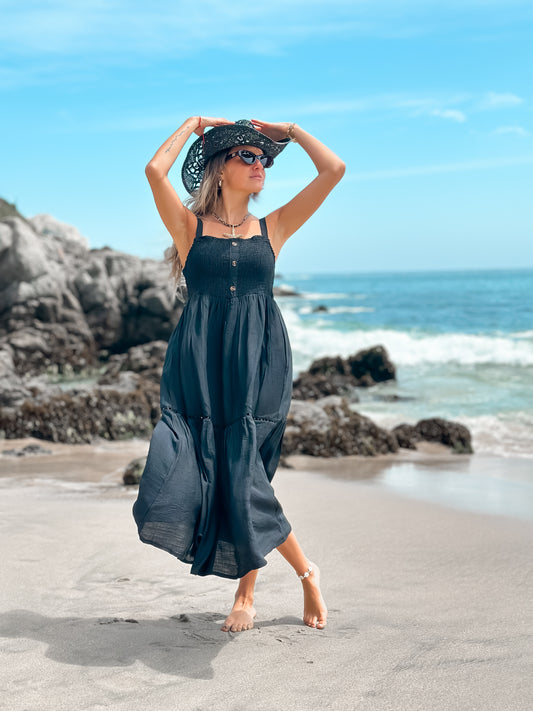 Vestido Beach Negro