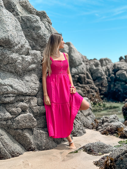 Vestido Beach Fucsia