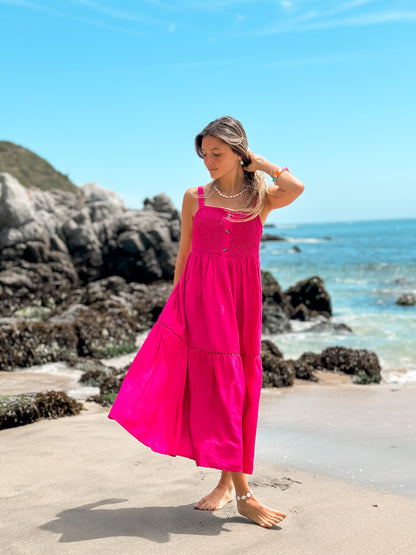 Vestido Beach Fucsia