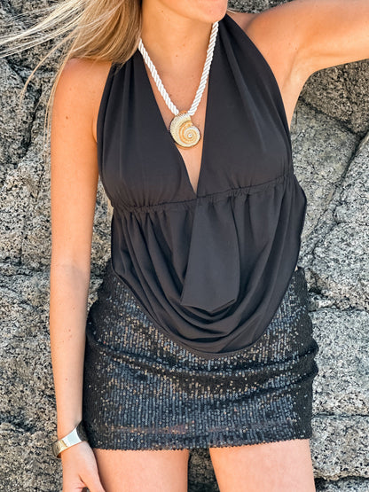 Falda Short Ibiza Negra