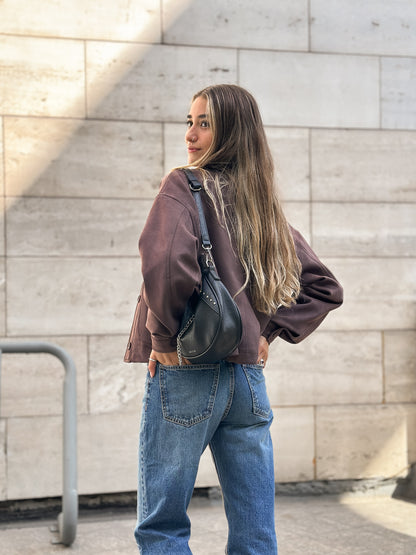 Chaqueta Gamuza Brown