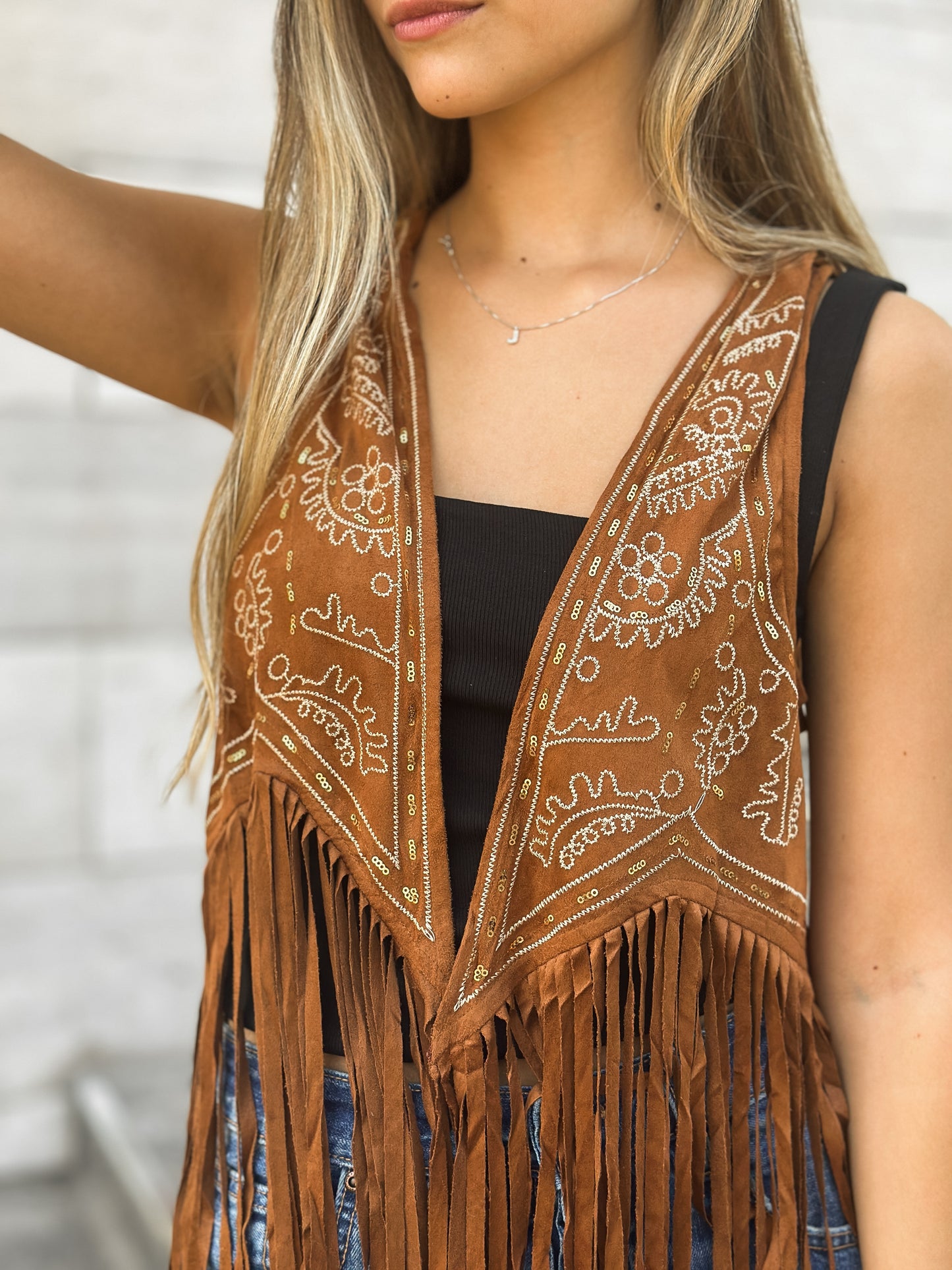 Vest Boho Chic Flecos