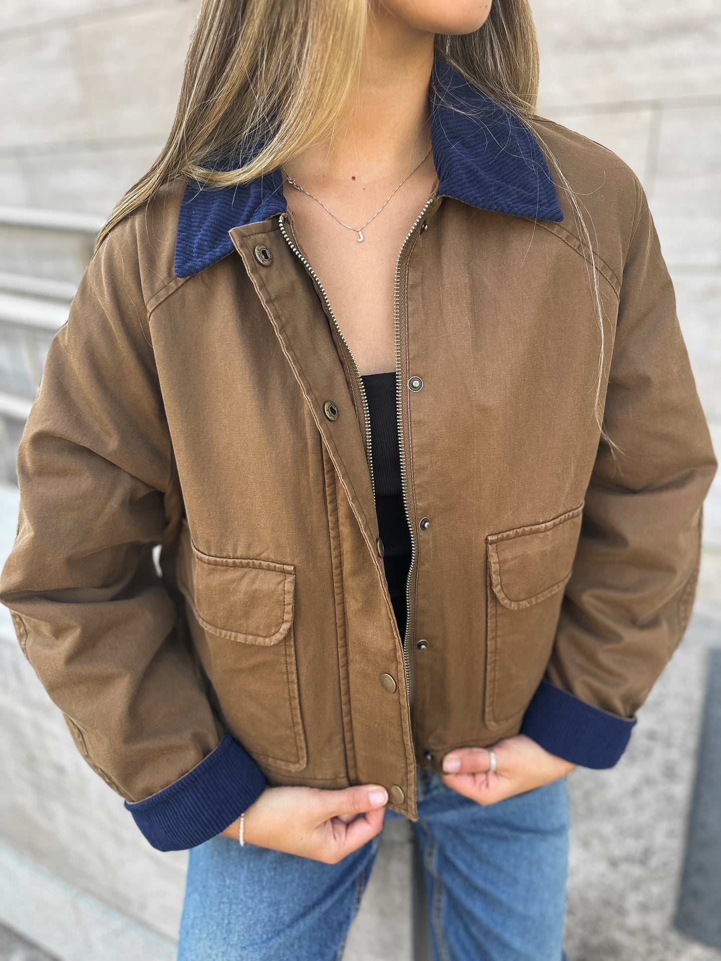 Barbour Jacket Camel