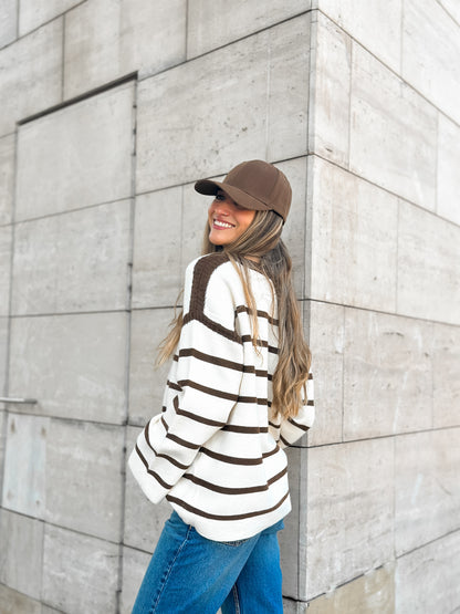 Sweater Line Mocha Mousse