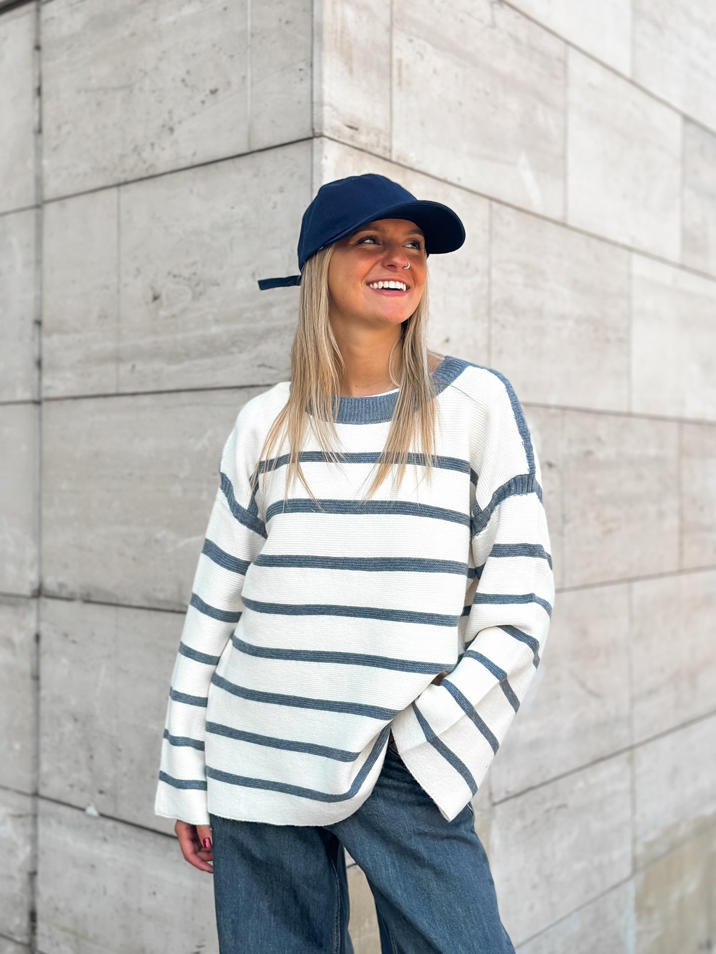 Sweater Line Gris