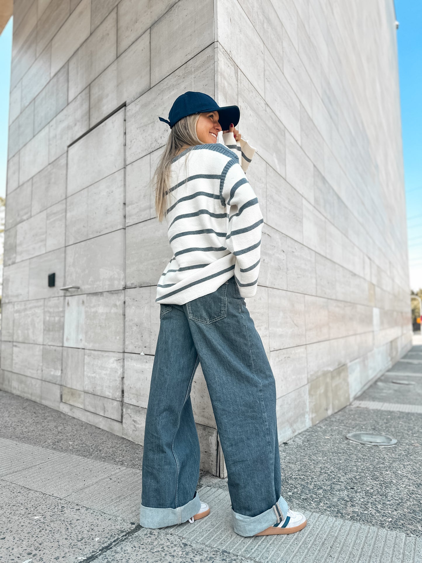 Sweater Line Gris