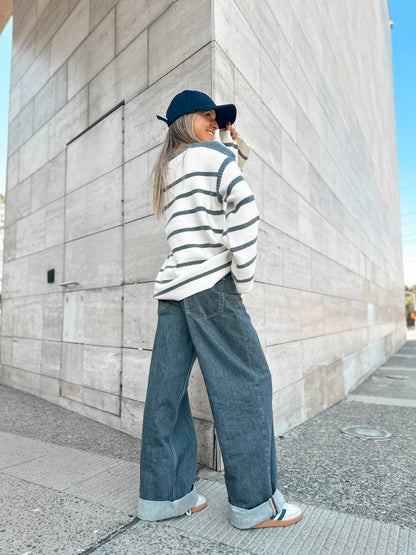 Sweater Line Gris