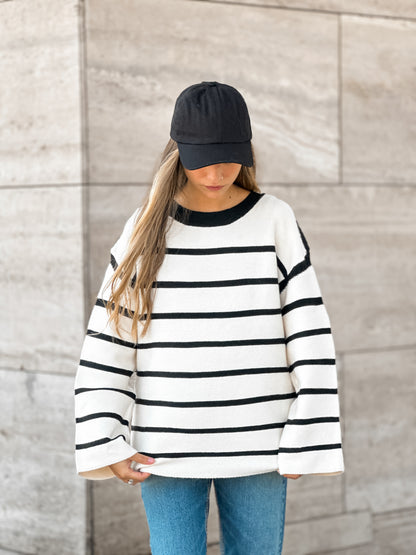 Sweater Line Negro