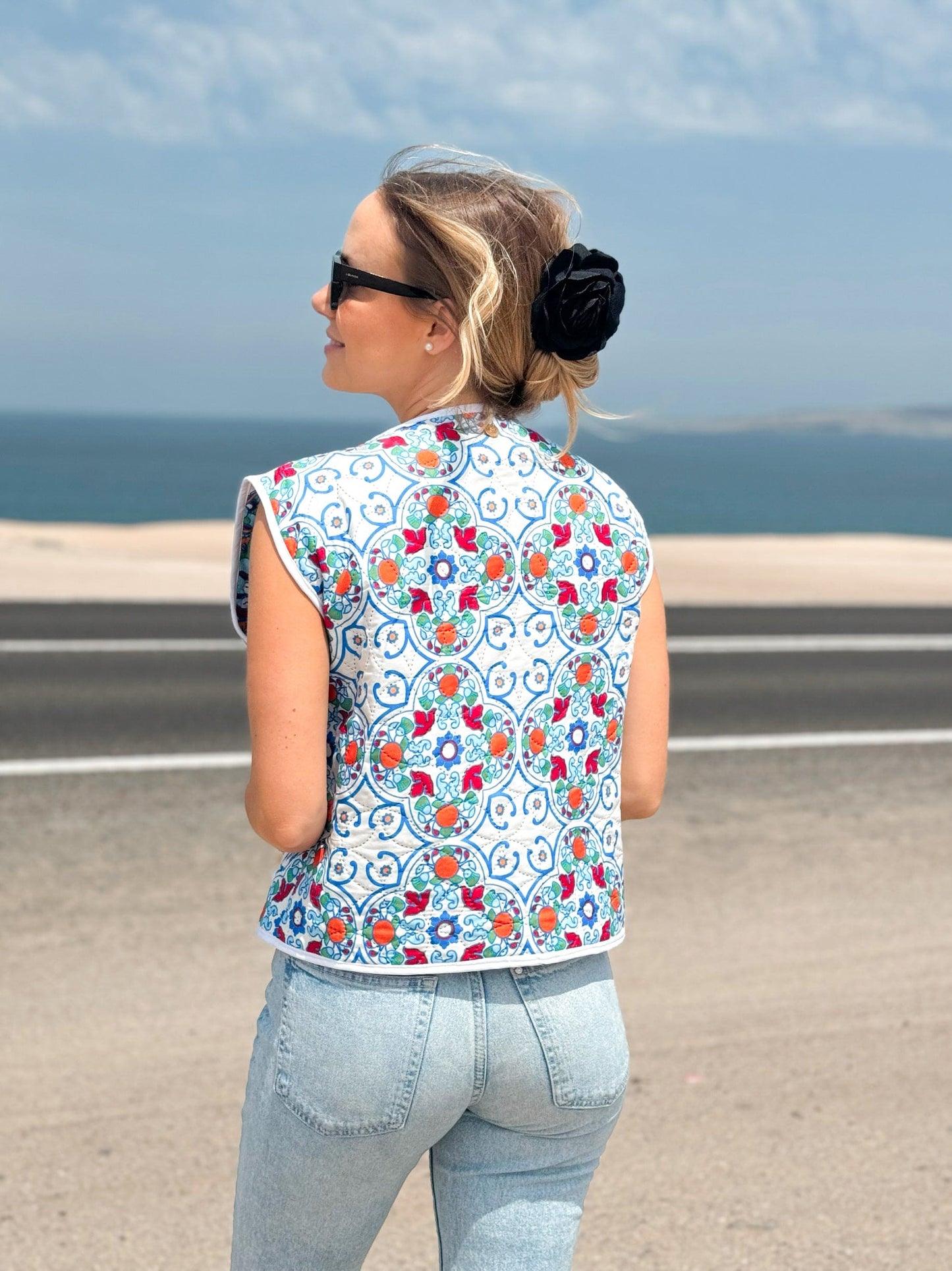 Quilted Vest Mediterráneo