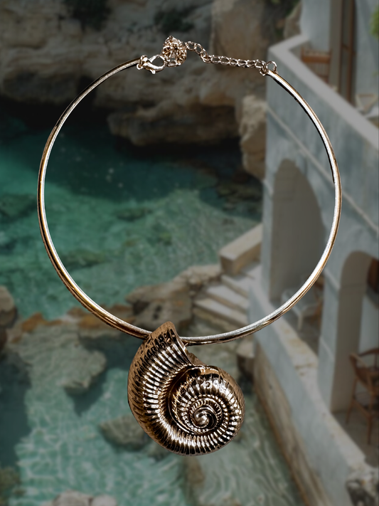 Collar Shell Gold