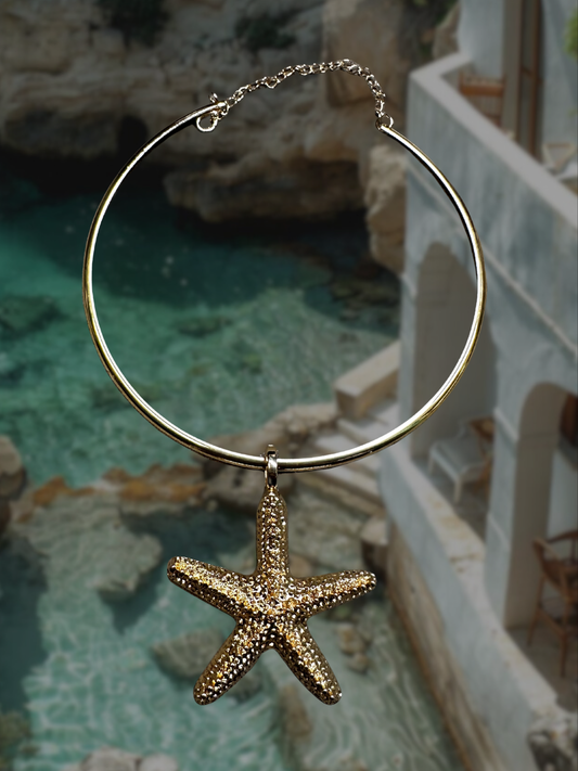 Collar Starfish Gold